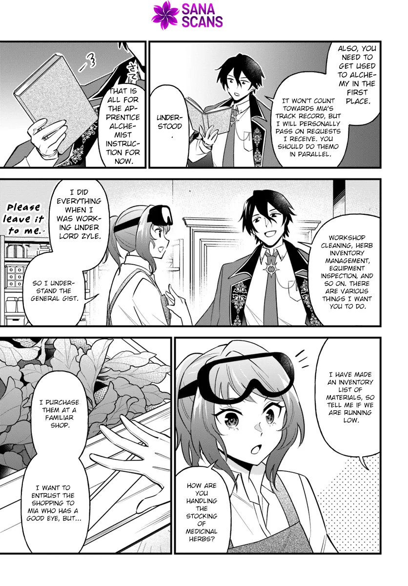 The Scorned Noblewoman Becomes an Apprentice Alchemist in Her Second Life. Chapter 4 Page 5